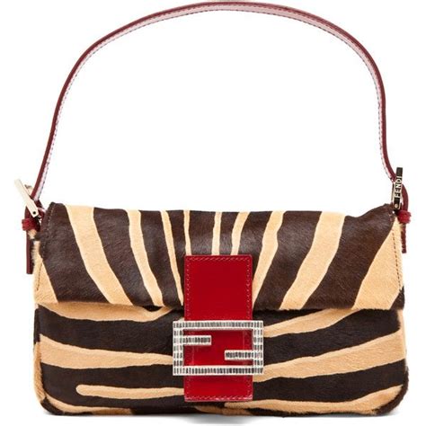 zebra fendi bag|Fendi leather handbags.